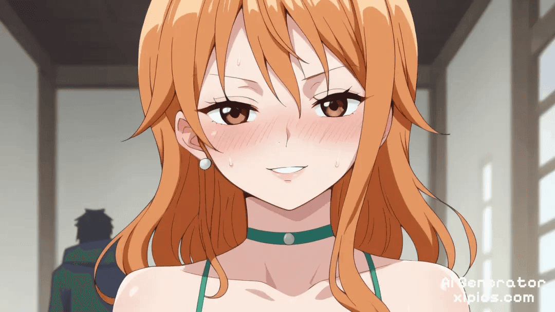 nami one piece nude video